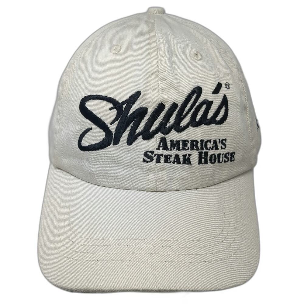 AMC Baseball Cap Beige OSFM Shula's America's Steak House Still Undefeated Hat